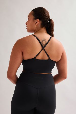 Black Juliet Strappy Bra