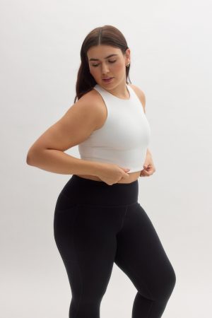 White Dylan Tank Bra