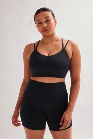 Black Noah Strappy Bra