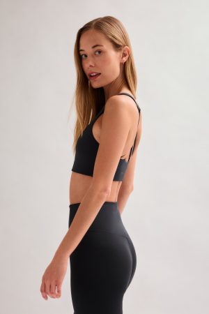 Black Riley Sweetheart Bra