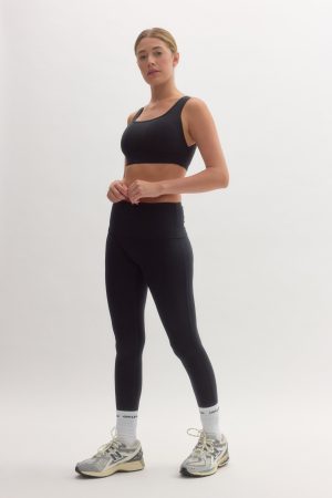 Black Holly Foldover Bra