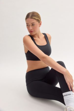 Black Holly Foldover Bra