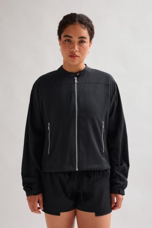 Black Vista Moto Jacket