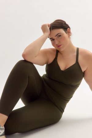 Eucalyptus Tabitha Wrap Tank