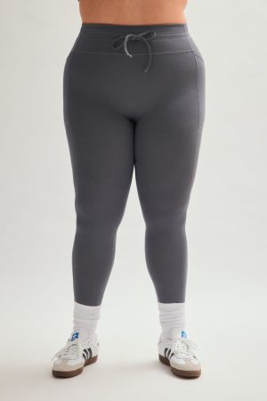 Moon Compressive Drawstring Pocket Legging