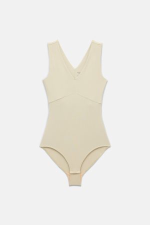 Marble Amelia V-Neck Bodysuit