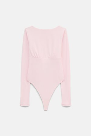 Gumdrop Elena Long Sleeve Bodysuit