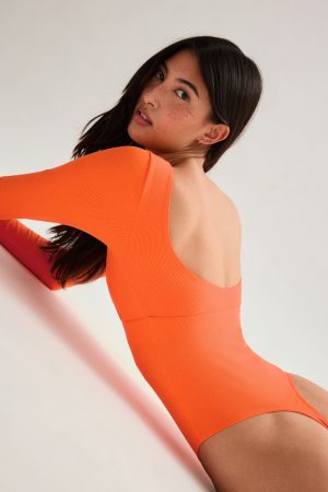 Crush Elena Long Sleeve Bodysuit