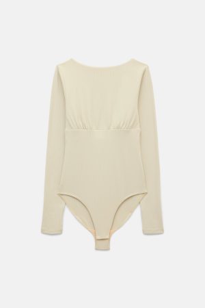 Marble Elena Long Sleeve Bodysuit