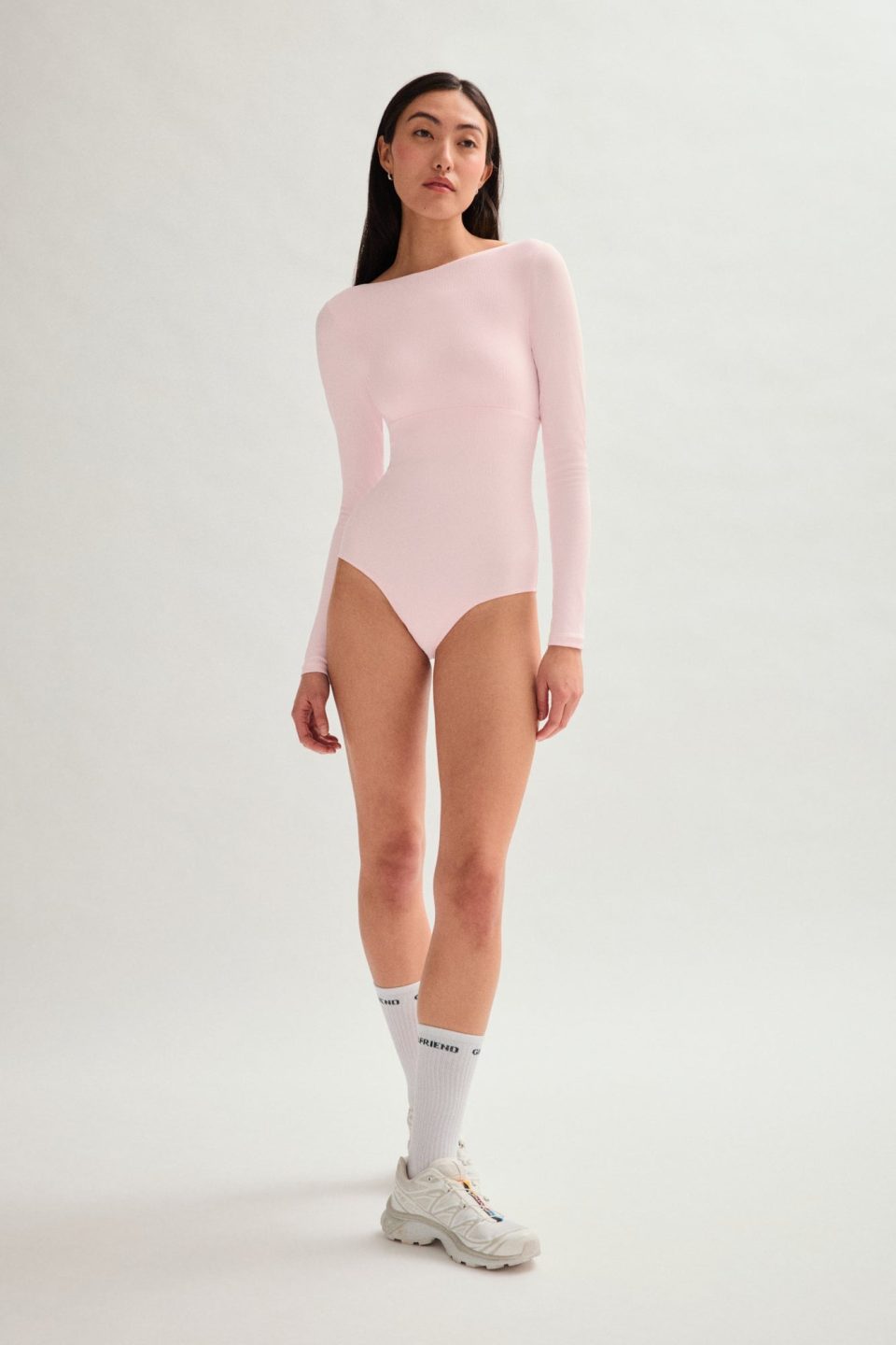 Gumdrop Elena Long Sleeve Bodysuit