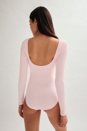 Gumdrop Elena Long Sleeve Bodysuit