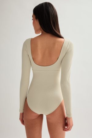 Marble Elena Long Sleeve Bodysuit
