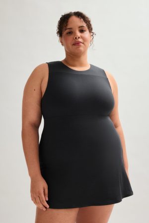 Black Lucia Sleeveless Mini Dress