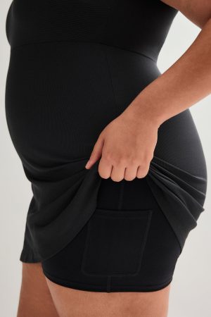 Black Lucia Sleeveless Mini Dress