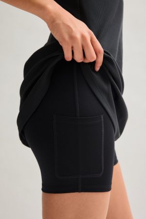 Black Lucia Sleeveless Mini Dress