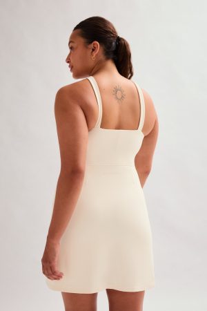 Daisy Becca X Neck Dress