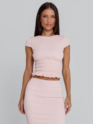 JUNIE TOP BABY PINK