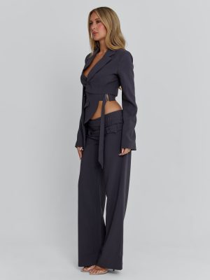 RIVERIA BLAZER CHARCOAL